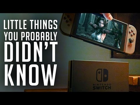 Nintendo Switch: Little Things You Probably Didn't Know - UCNvzD7Z-g64bPXxGzaQaa4g