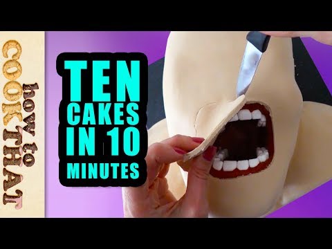 10 Amazing Cakes & Desserts in 10 Minutes Compilation by How To Cook That, Ann Reardon - UCsP7Bpw36J666Fct5M8u-ZA