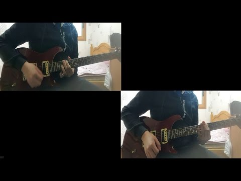 Linkin Park - P5hng Me A*wy Guitar Cover (Brad, Mike Part)