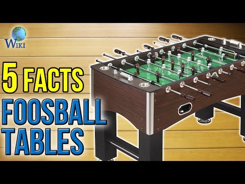 Foosball Tables: 5 Fast Facts - UCXAHpX2xDhmjqtA-ANgsGmw