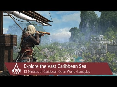 Assassin's Creed IV Black Flag: 13 Minutes Of Caribbean Open-World | Gameplay | Ubisoft [NA] - UCBMvc6jvuTxH6TNo9ThpYjg