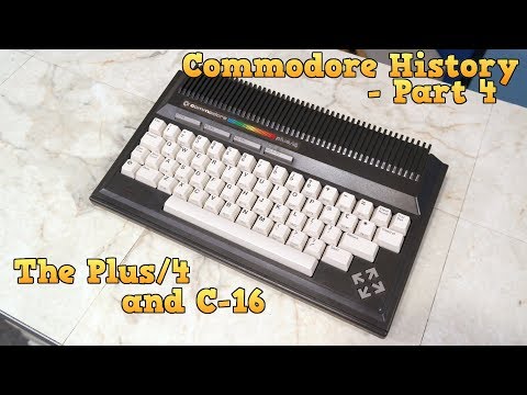 Commodore History Part 4 - The Plus4, C16, and C116 - UC8uT9cgJorJPWu7ITLGo9Ww
