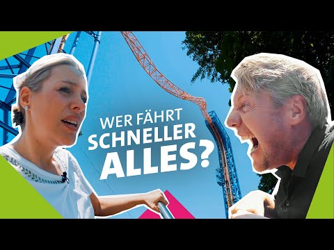 Wer fährt schneller ALLES im Freizeitpark