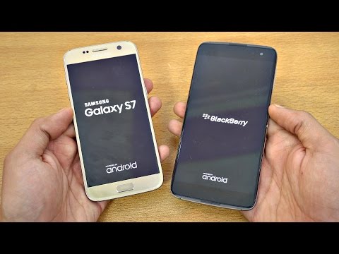 BlackBerry DTEK60 vs Samsung Galaxy S7 - Speed Test! (4K) - UCTqMx8l2TtdZ7_1A40qrFiQ