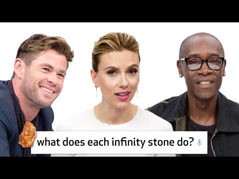 Avengers: Endgame Cast Answer 50 of the Most Googled Marvel Questions | WIRED - UCftwRNsjfRo08xYE31tkiyw