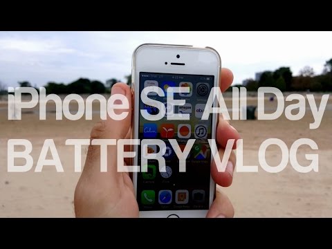 iPhone SE All Day Battery Test [VLOG#6] - UCWsEZ9v1KC8b5VYjYbEewJA