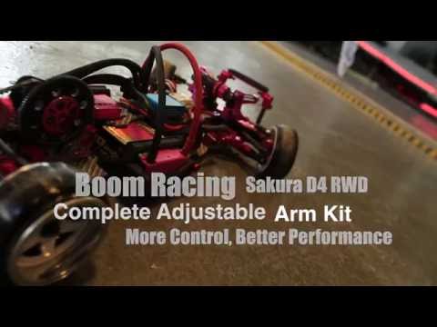 Sakura D4 Rear Active Toe In & Out System By Boomracing - UCflWqtsSSiouOGhUabhKTYA