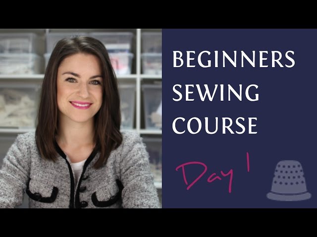 Learn to Use a Sewing Machine in this Course