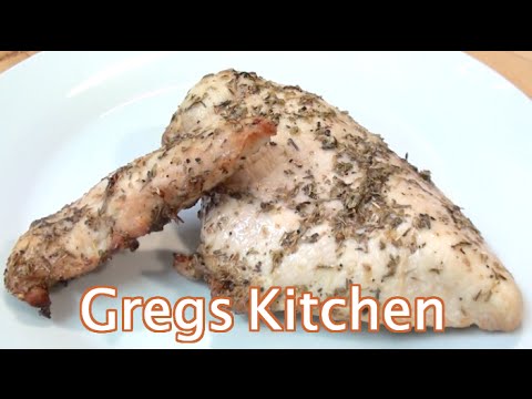 EASY BAKED CHICKEN BREAST RECIPE - Greg's Kitchen - UCGXHiIMcPZ9IQNwmJOv12dQ