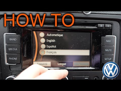 How To Change The System Language In The Volkswagen Polo Volkswagen