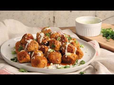 Buffalo Chicken Meatballs | Episode 1228 - UCNbngWUqL2eqRw12yAwcICg