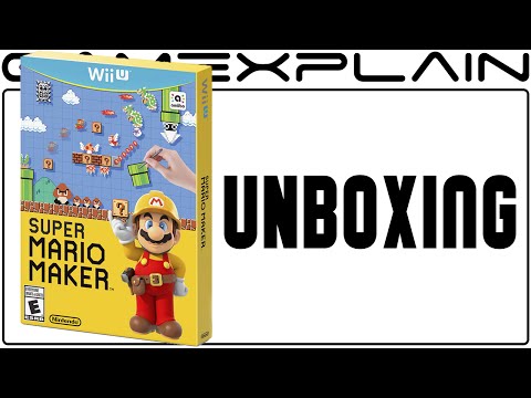 Super Mario Maker Unboxing + Art Book - UCfAPTv1LgeEWevG8X_6PUOQ