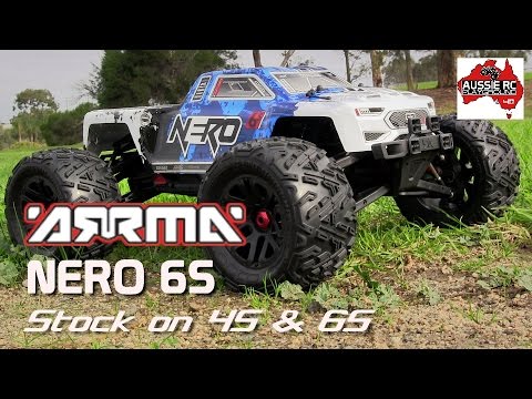 ARRMA Nero 6S Monster Truck First Running Video - UCOfR0NE5V7IHhMABstt11kA