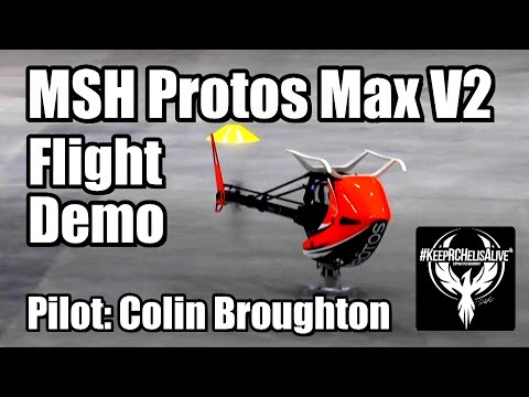 [Video]:  MSH Protos Max V2 - Indoor Uçuş ve Kırım