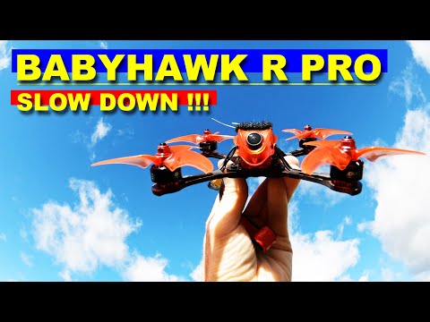 Emax Babyhawk R Pro - A very powerful Race Quad - Review & Setup & Crash - UCm0rmRuPifODAiW8zSLXs2A