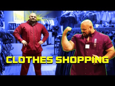 TRYING TO FIND CLOTHES THAT FIT | 6'8" 450LBS | BRIAN SHAW - UCjQFLkJG0737sMibjcdKrsw