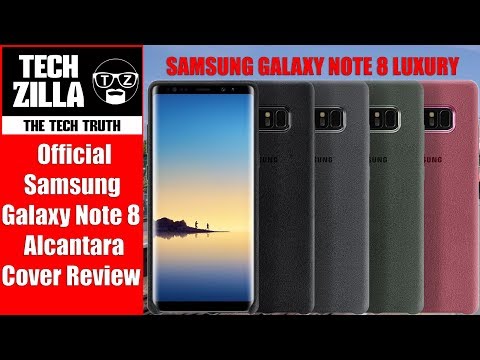 Official Samsung Galaxy Note 8 Alcantara Cover - UCK498_9ZfvVI-AJKeWY2_Yg