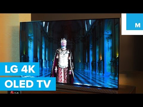 LG OLED 4K HDR TV First Impressions | Mashable CES 2016 - UCL8Nxsa1LB9DrMTHtt3IKiw