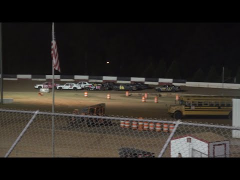 08/31/24 Crown Vic Jr Feature Race - Swainsboro Raceway - dirt track racing video image