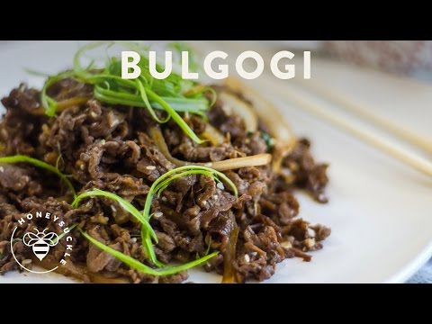 Korean BULGOGI (BBQ Beef 불고기) Recipe - Honeysuckle - UCwsa-MpLNx4pnsM1PiQwhyQ