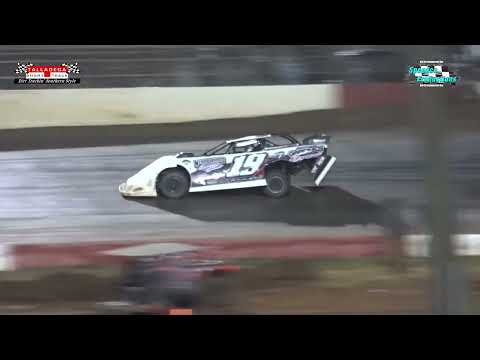 Talladega Short Track 2021 Ice Bowl Limited Late Model Feature - dirt track racing video image