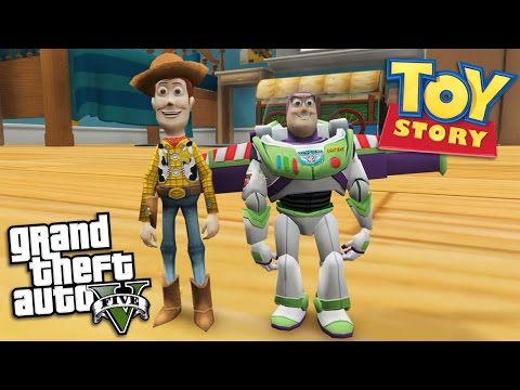 GTA 5 Mods - TOY STORY'S "ANDYS ROOM" MAP MOD w/ BUZZ LIGHTYEAR & WOODY (GTA 5 Mods Gameplay) - UCOrd4AWNd6lOgv0UWv84H2g