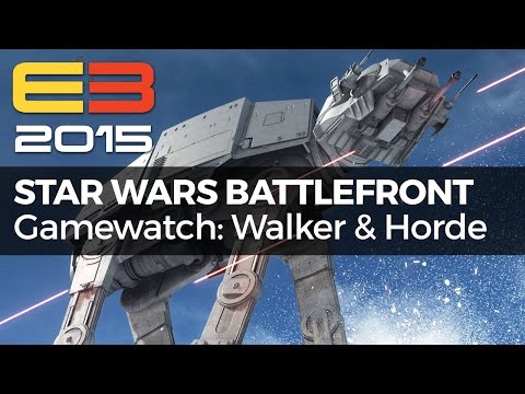 Star Wars Battlefront - AT-ST mit dem Blaster killen?! Walker Assault & Survival in Gamewatch - UC6C1dyHHOMVIBAze8dWfqCw