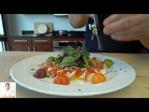 FRESH LIVE Steamed Maine Lobster Salad - UCbULqc7U1mCHiVSCIkwEpxw