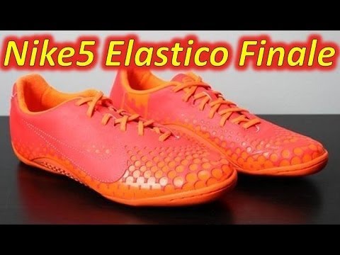 Nike5 Elastico Finale Indoor Bright Crimson/Total Orange - Unboxing + On Feet - UCUU3lMXc6iDrQw4eZen8COQ