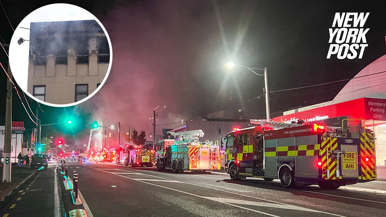 At least 6 dead after fire rips through New Zealand hostel | New York Post