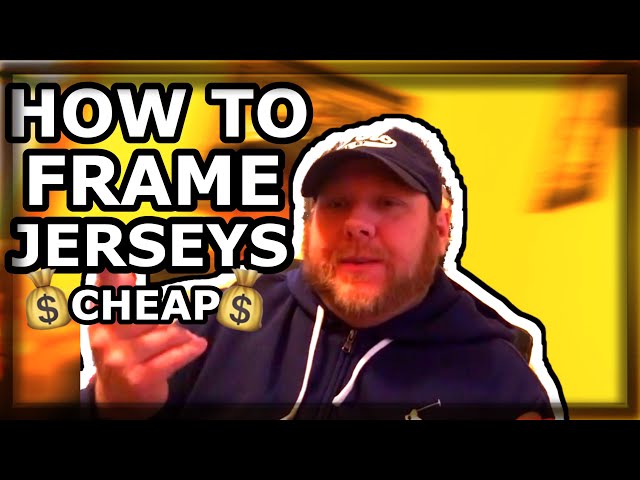 How to Frame an NFL Jersey