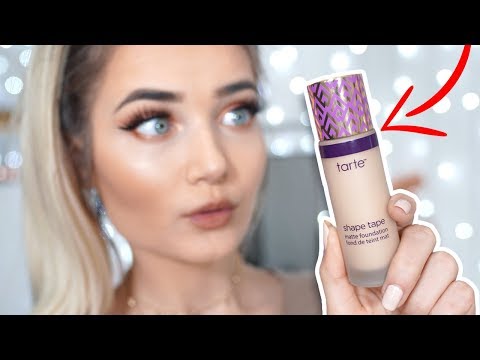 BRUTALLY HONEST TARTE SHAPE TAPE FOUNDATION REVIEW! HIT OR MISS!? - UCBKFH7bU2ebvO68FtuGjyyw