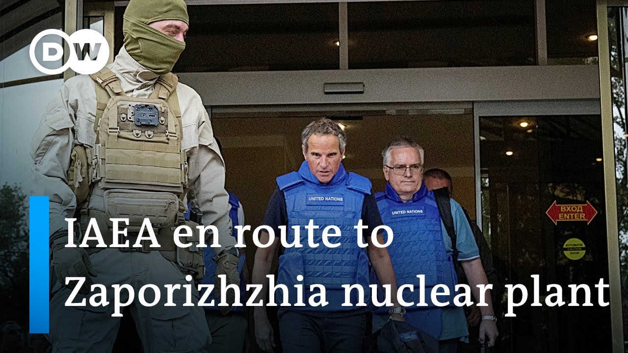 Russia and Ukraine accuse each other of sabotaging IAEA Zaporizhzhia mission | DW News