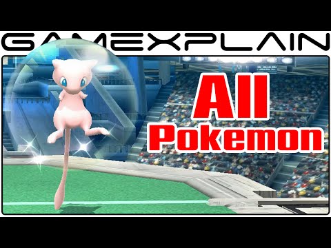 All Pokeball Pokemon in Smash Bros Wii U (Including Mew!) - UCfAPTv1LgeEWevG8X_6PUOQ