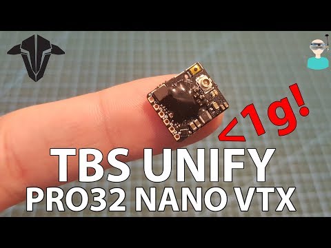 TBS UNIFY PRO32 NANO VTX - Part 1 - Overview & Setup - UCOs-AacDIQvk6oxTfv2LtGA