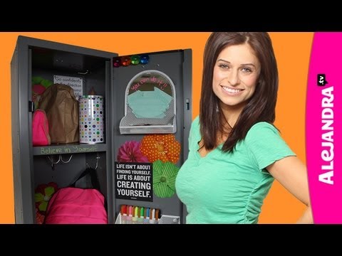 How to Organize Your Locker - Locker Organization & Decorating Ideas - UCcvu0uB6SzugED_5FEC7Z0Q