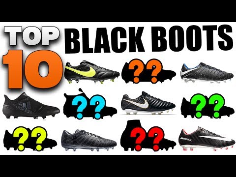 Top 10 Black Boots 2017! Best Blackout Soccer Cleats - UCs7sNio5rN3RvWuvKvc4Xtg