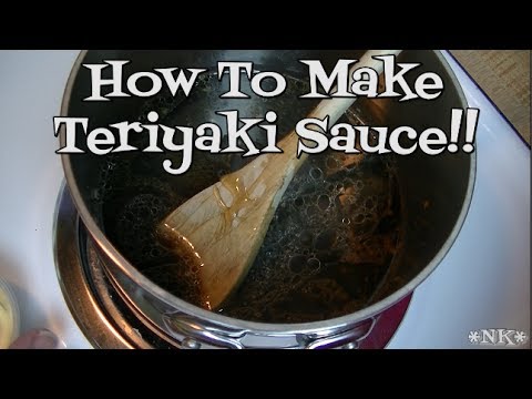 Teriyaki Sauce!!  Noreen's Kitchen! - UCt4JkHmgAq1EnQc1Cc5M4xw