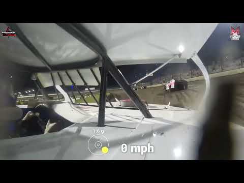 #03 Josiah Robinson - USRA B-Mod - 5-3-2024 Arrowhead Speedway - In Car Camera - dirt track racing video image