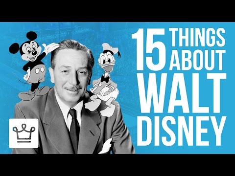 15 Things You Didn't Know About Walt Disney - UCNjPtOCvMrKY5eLwr_-7eUg