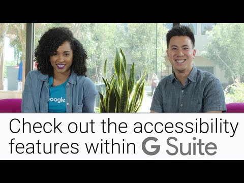 Accessibility in G Suite | The G Suite Show - UCBmwzQnSoj9b6HzNmFrg_yw