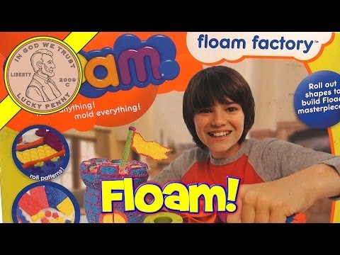 Nickelodeon Floam Factory 2012 & Bonus Color Pack!