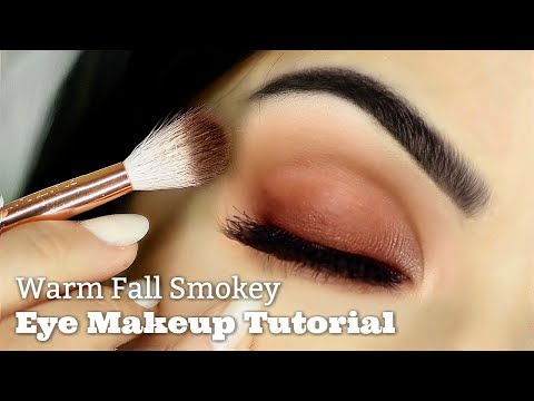 Beginners Warm Smokey Eye Makeup Tutorial | Parts of the Eye | How To Apply Eyeshadow - UC-1-zPmT368J8JRbsK_1keA