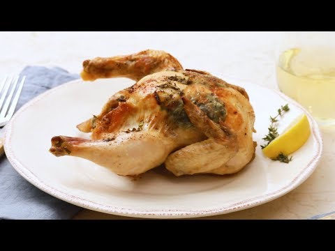 Cornish Hens with Lemon and Herbs- Martha Stewart - UC6JBm9OAkpI6NUBV_NsLxTA