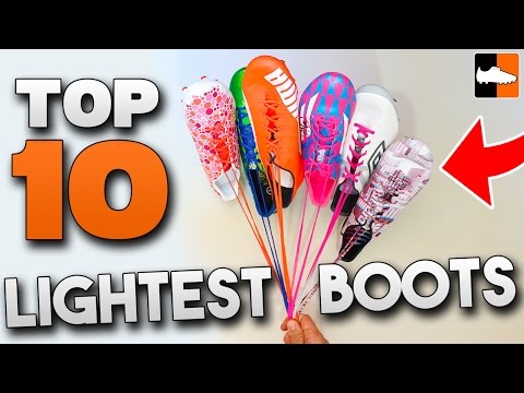 Top 10 Lightest Boots of All Time! Lightweight Soccer Cleats - UCs7sNio5rN3RvWuvKvc4Xtg