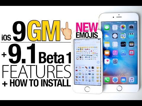 iOS 9 GM & iOS 9.1 Beta 1 Released! NEW Features Review + How To Install - UCj34AOIMl_k1fF7hcBkD_dw