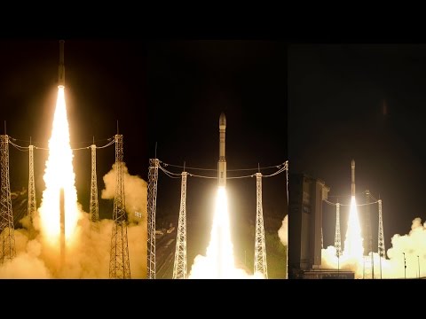 LISA Pathfinder prepares for liftoff (4K timelapse replay) - UCIBaDdAbGlFDeS33shmlD0A