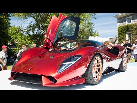 De Tomaso P72: This Gorgeous Thing Costs €750k : 2019 Goodwood FoS | Carfection - UCwuDqQjo53xnxWKRVfw_41w