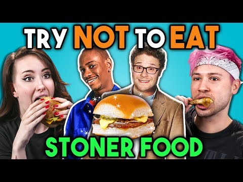 Stoners Try Not To Eat Challenge - Stoner Movie Food | People Vs. Food - UCHEf6T_gVq4tlW5i91ESiWg