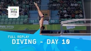 Diving - Day 10 Men's 10m platform Final | Full Replay | Nanjing 2014 Youth Olympic Games
